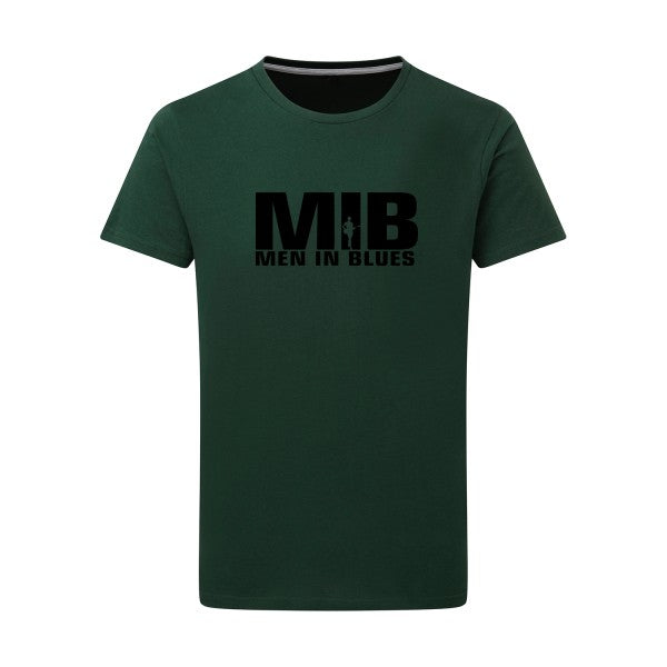 Men in blues - Flex noir Tshirt original Bottle Green  2XL