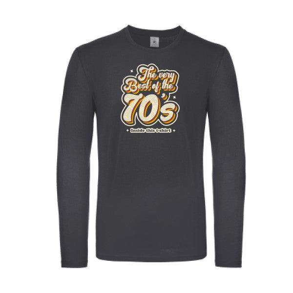 70s B&C - E150 LSL T-shirt manches longues léger