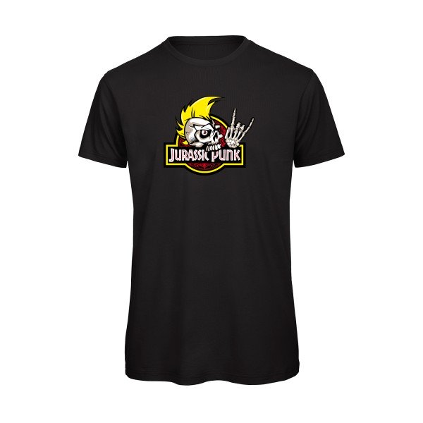 T-shirt humour original Jurassik Punk T Shirt couleur Black