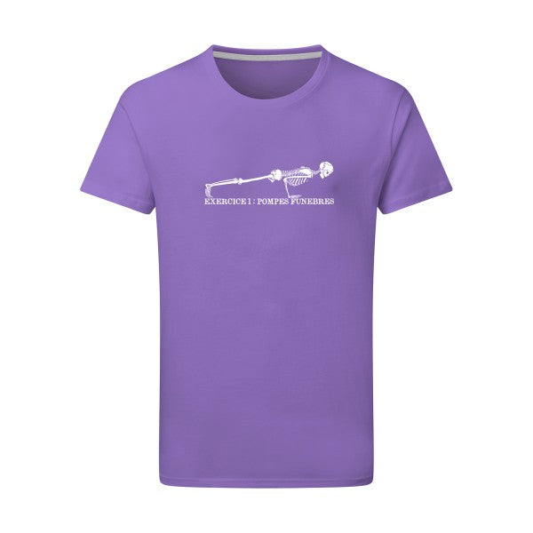 POMPES FUNÈBRES  Tshirt original Aster Purple  2XL