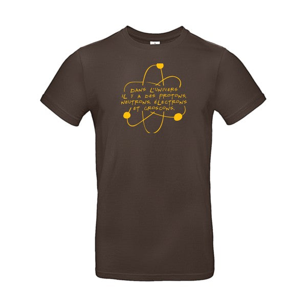 L'universFlex jaune or- T-shirt E190|Brown||2XL