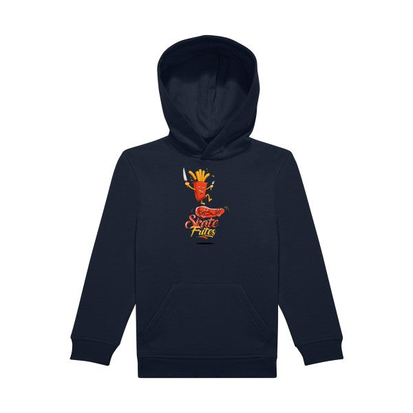 sweat capuche enfant Navy- SKATE