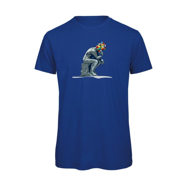 T-shirt humour original Reflexion En Cours T Shirt couleur Royal Blue