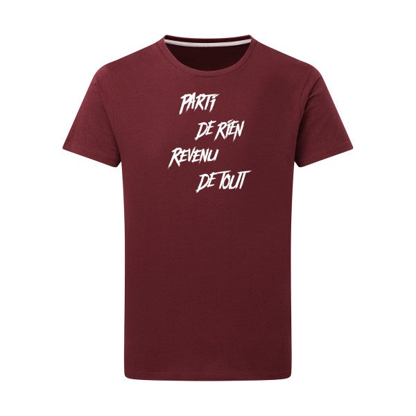 Parti de rien - Flex Blanc Tshirt original Burgundy  2XL