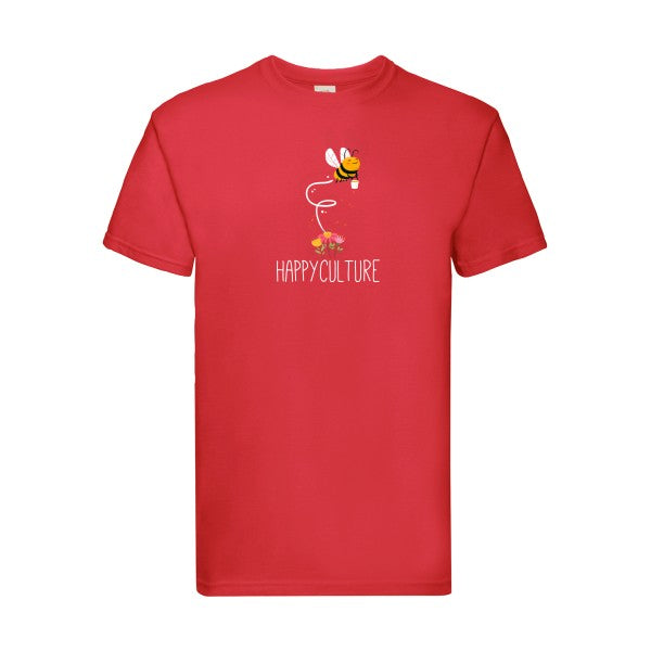 happy Fruit of the loom 205 g/m² T-shirt/ Red