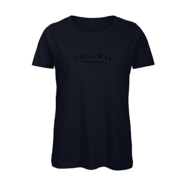 chill max-t-shirt Navy flex Noir