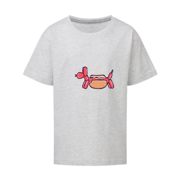 HotDog SG - Kids T-shirt enfant Ash Grey Taille 152 (11-12/2XL)