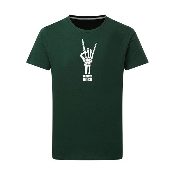 Forever Rock !!! - Flex Blanc Tshirt original Bottle Green  2XL