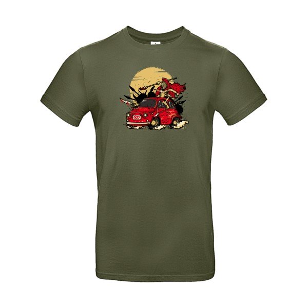 T-shirt humour original 500 T Shirt couleur Urban Khaki