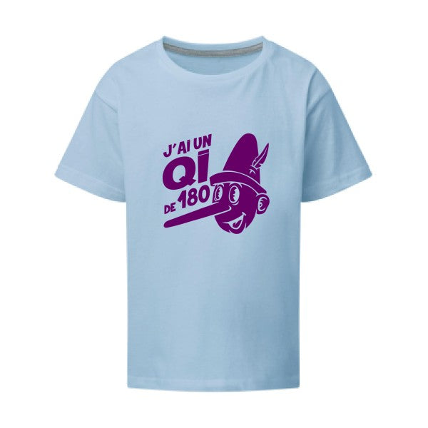 Quotient intellectuel Flex Violet SG - Kids T-shirt enfant Sky Taille 152 (11-12/2XL)