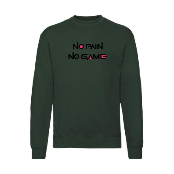 NO PAIN NO GAME  Fruit of the loom 280 g/m² Sweat shirt