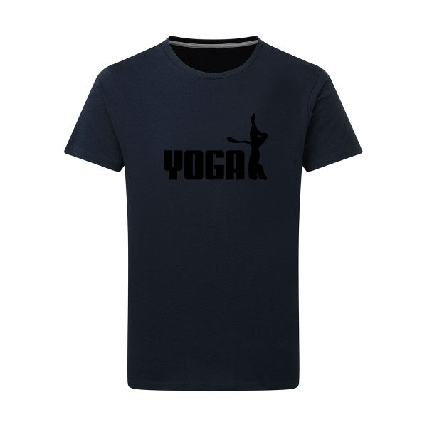 YOGA noir -Flex noir sur T-shirt SG  Navy  5XL