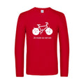 cat cat bike - t shirt- manches- longues- original- humour- Red impression Face