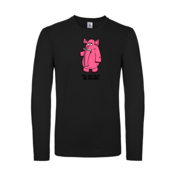 Pink elephant B&C - E150 LSL T-shirt manches longues léger