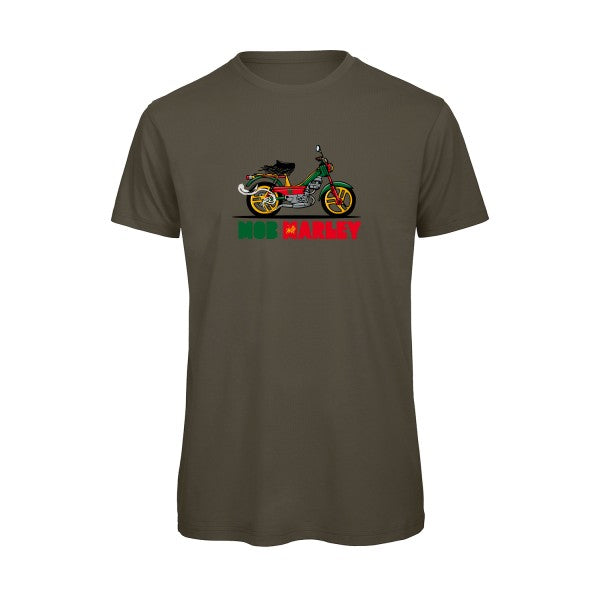T-shirt humour original Mob Marley T Shirt couleur Khaki Green