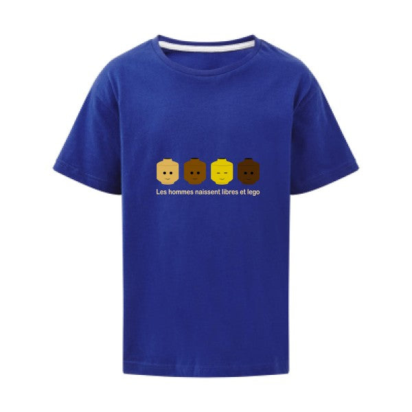 libre et légo SG - Kids T-shirt enfant Royal Blue Taille 152 (11-12/2XL)