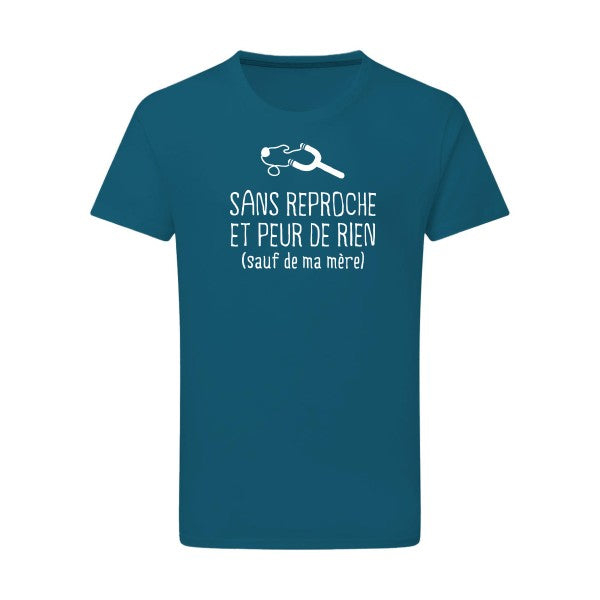 Sans reproche Blanc -Flex Blanc sur T-shirt SG  Petrol  2XL