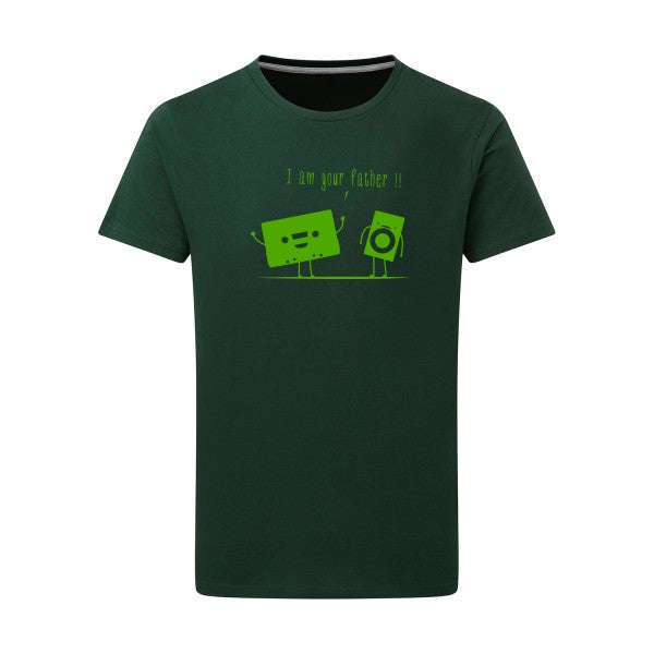 I m your father vert pomme -Flex vert pomme sur T-shirt SG  Bottle Green  2XL