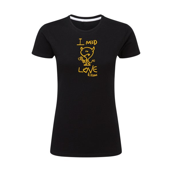 LOVER | jaune Or |T shirt original femme|SG