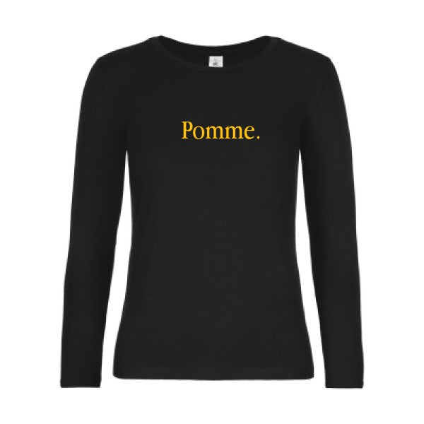Damen-T-Shirt LSL Subliminale Werbung