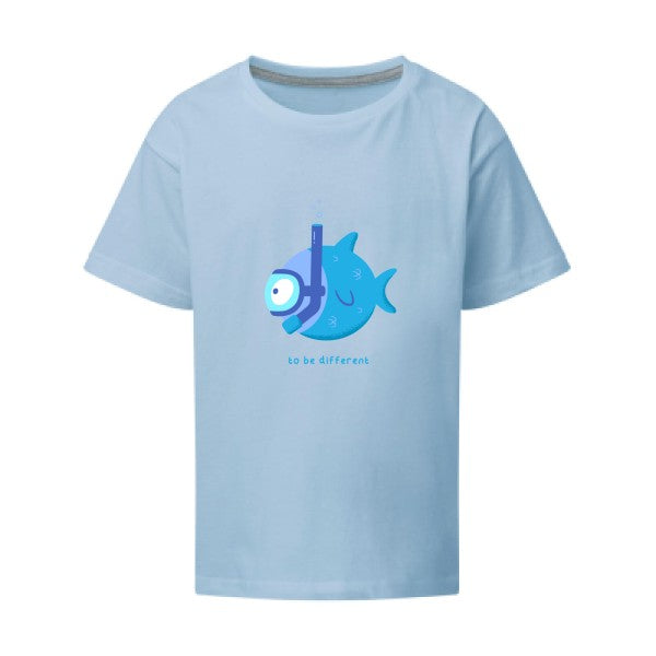 To be different SG - Kids T-shirt enfant Sky Taille 152 (11-12/2XL)