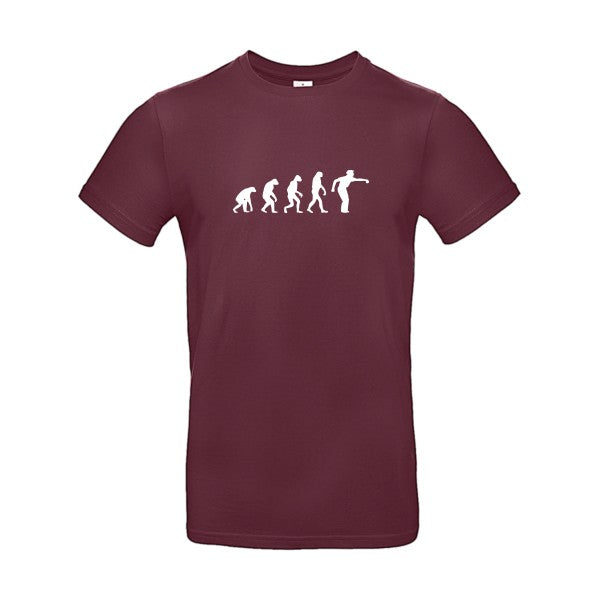 Oh Fan !!! B&C- T-shirt E190|Burgundy||2XL