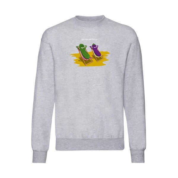 On n'est pas bio là ? Fruit of the loom 280 g/m² Sweat shirt