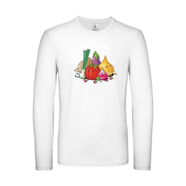 Vegete à rien ! B&C - E150 LSL T-shirt manches longues léger