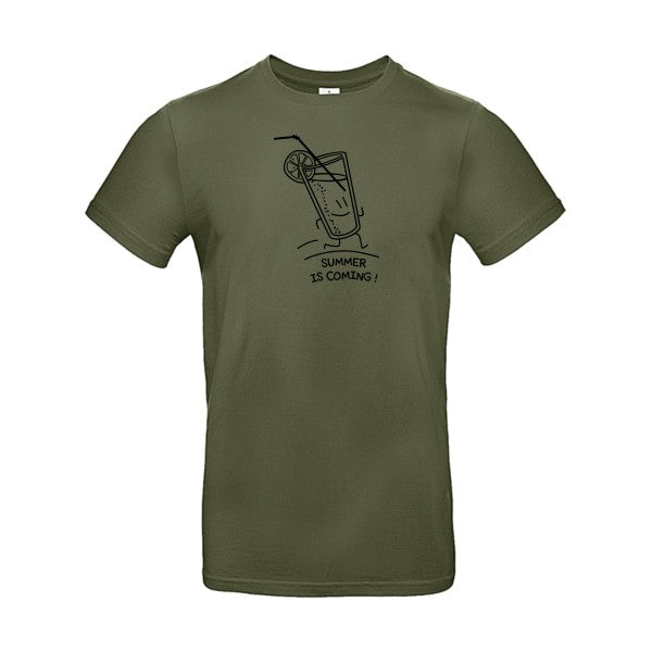 Summer is coming !Flex noir - E190 T-shirt|Urban Khaki||2XL