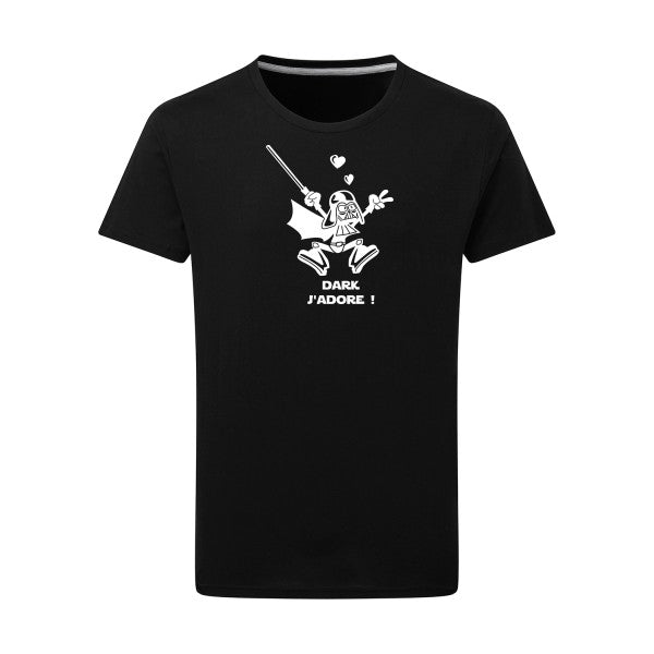 dark Blanc -Flex Blanc sur T-shirt SG  Dark Black  4XL