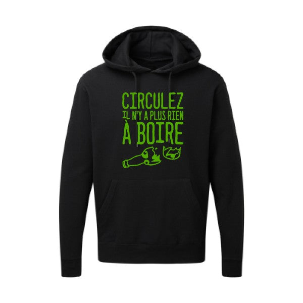 Circulez il n'y a plus rien à boire Vert pomme SG - Hooded Sweatshirt Sweat capuche