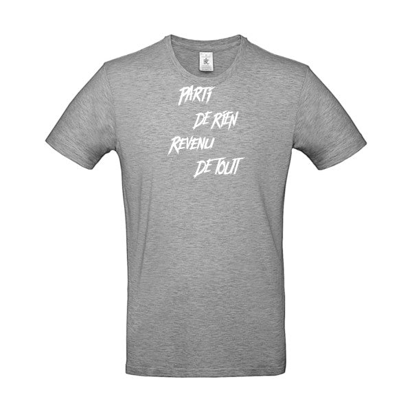 Parti de rien Blanc B&C - E190 T-shirt