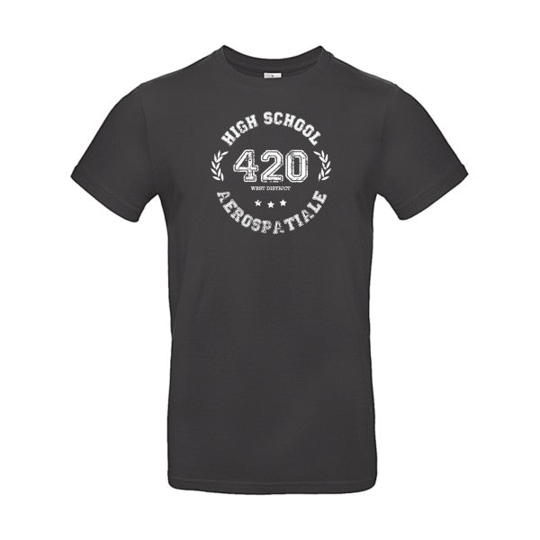 Very high school Blanc B&C - E190 T-shirt