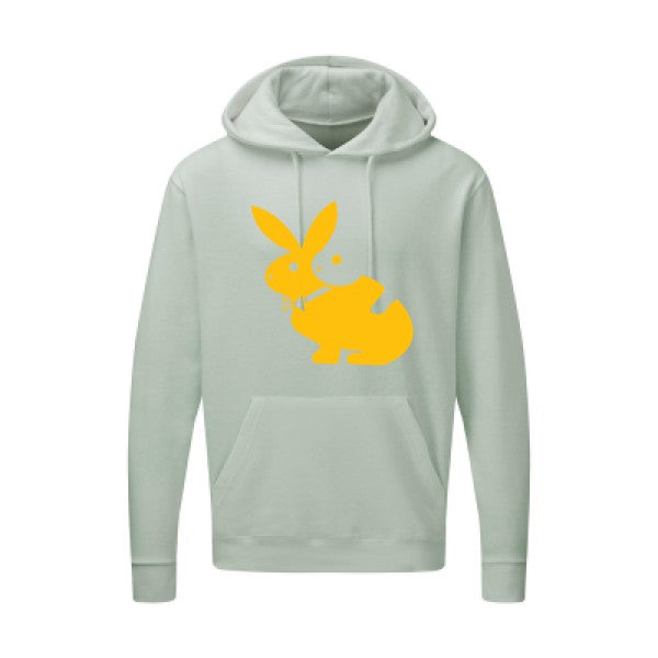 hot  |Sweat  capuche humoristique jaune Or 