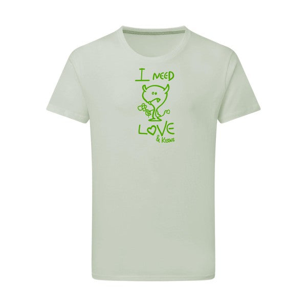 LOVER - Flex Vert pomme Tshirt original Pastel Macchiato  2XL