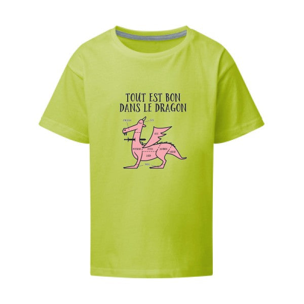 Tout est bon SG - Kids T-shirt enfant Lime Taille 152 (11-12/2XL)