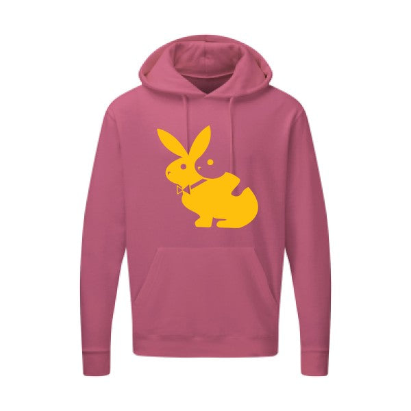 hot  |Sweat  capuche humoristique jaune Or 