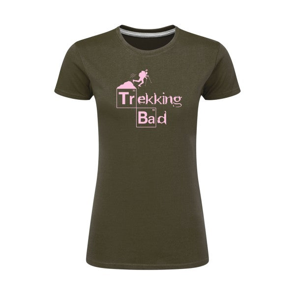 Trekking bad | Rose |T shirt original femme|SG