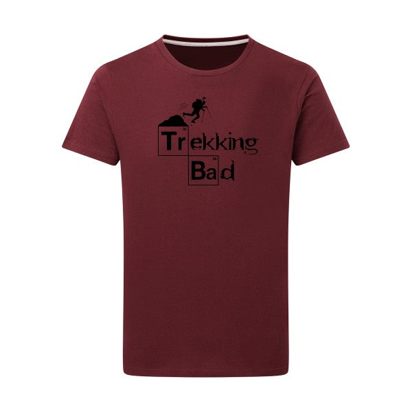 Trekking bad - Flex noir Tshirt original Burgundy  2XL