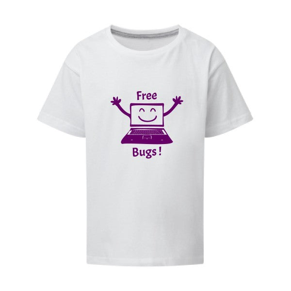 FREE BUGS ! Flex Violet SG - Kids T-shirt enfant White Taille 152 (11-12/2XL)