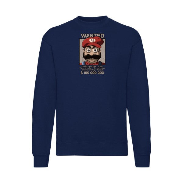 Wanted Mario Fruit of the loom 280 g/m² Sweat shirt