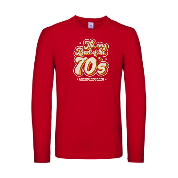 70s B&C - E150 LSL T-shirt manches longues léger