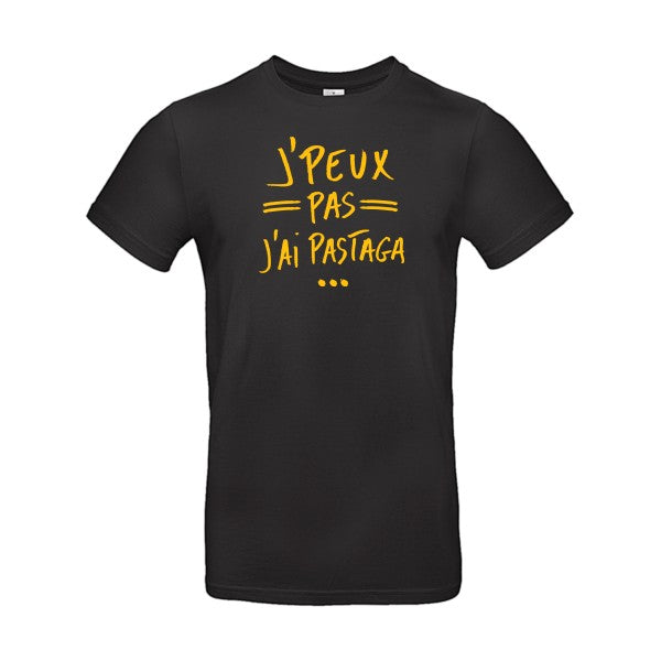 J'peux pas j'ai pastagaFlex jaune or- T-shirt E190|Black||5XL