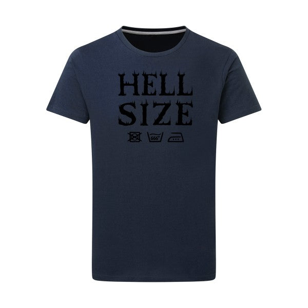 HELL SIZE ! - Flex noir Tshirt original Denim  XL