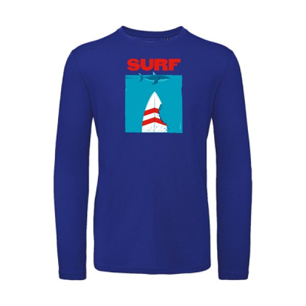 SURF | T-shirt original LSL Cobalt Blue 2XL