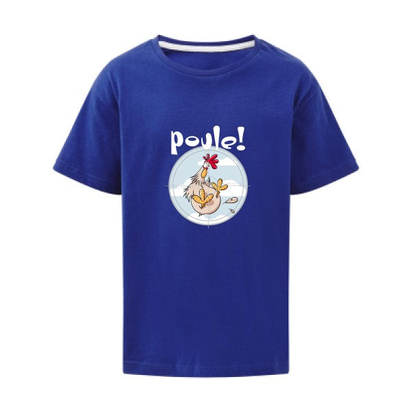 Poule ! SG - Kids T-shirt enfant Royal Blue Taille 152 (11-12/2XL)