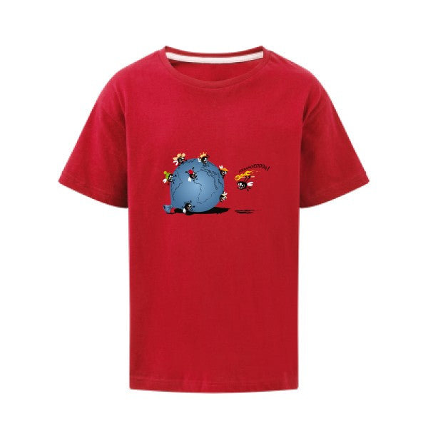 Armageddon SG - Kids T-shirt enfant Red Taille 152 (11-12/2XL)