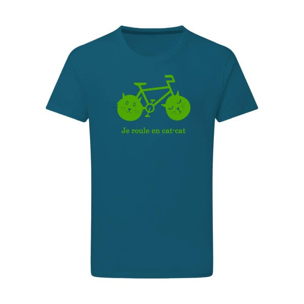 cat-cat bike - Flex Vert pomme Tshirt original Petrol  2XL