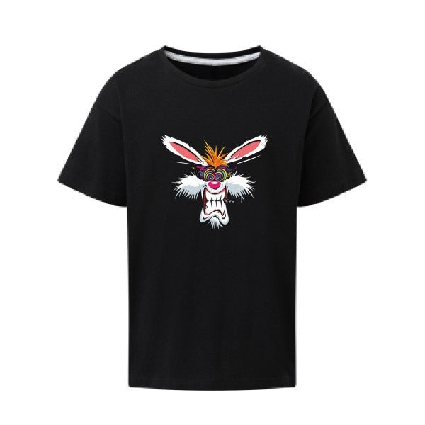 Rabbit  SG - Kids T-shirt enfant Dark Black Taille 152 (11-12/2XL)