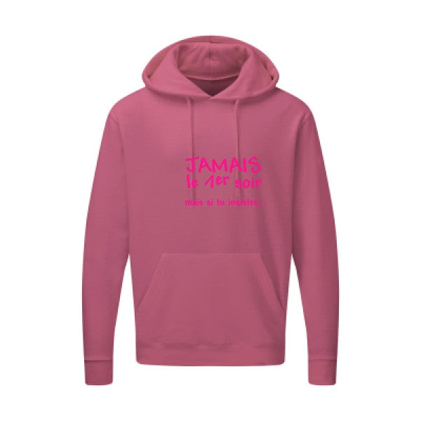 JAMAIS... Rose Fluo SG - Hooded Sweatshirt Sweat capuche